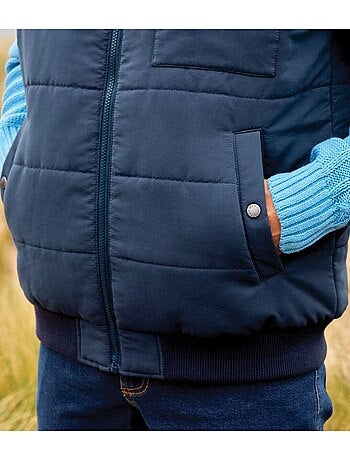 Gewatteerde bodywarmer met meerdere zakken - atlas for men