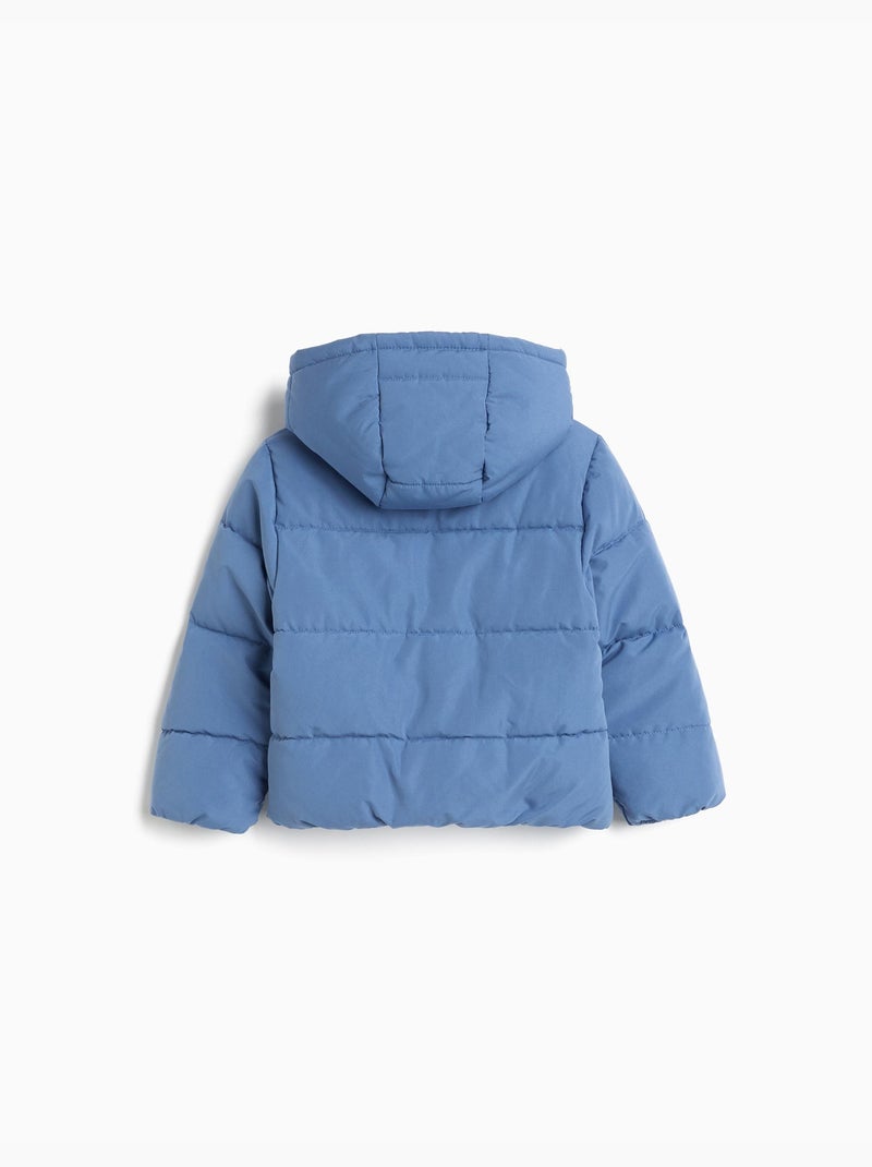 Gewatteerde capuchon, mo fashion Blauw - Kiabi