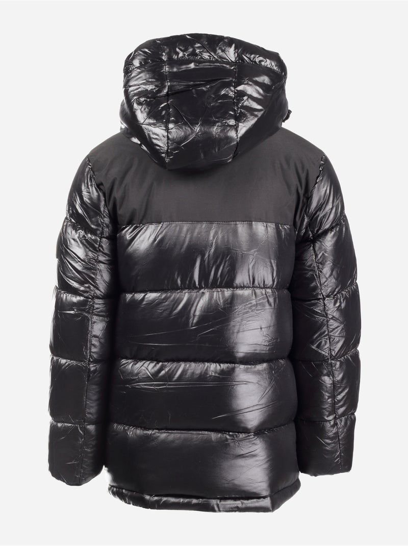 Gewatteerde donsjas - boom kids Zwart - Kiabi