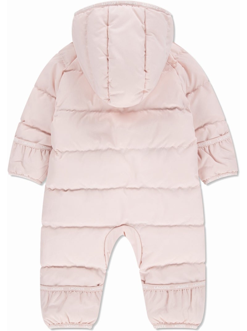 Gewatteerde donsjumpsuit - lacoste Lichtroze - Kiabi