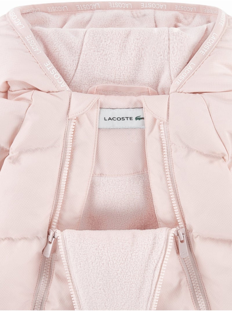 Gewatteerde donsjumpsuit - lacoste Lichtroze - Kiabi