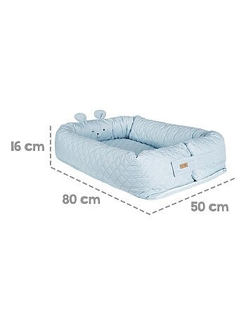 Gewatteerde en waterafstotende bedverkleiner voor babybed - ROBA 'roba style'