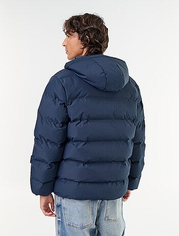 Gewatteerde jas met capuchon