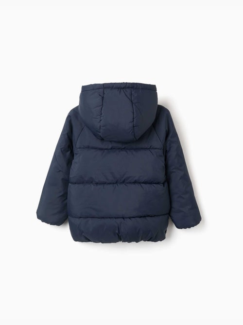 Gewatteerde jas met capuchon en voering van polarfleece - Kiabi Gewatteerde jas met capuchon en voering van polarfleece - Kiabi