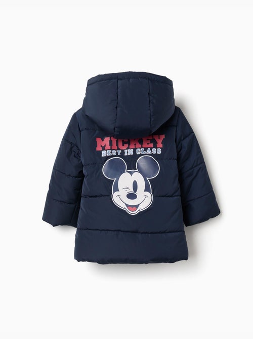 Gewatteerde jas met capuchon met mickey - Kiabi Gewatteerde jas met capuchon met mickey - Kiabi