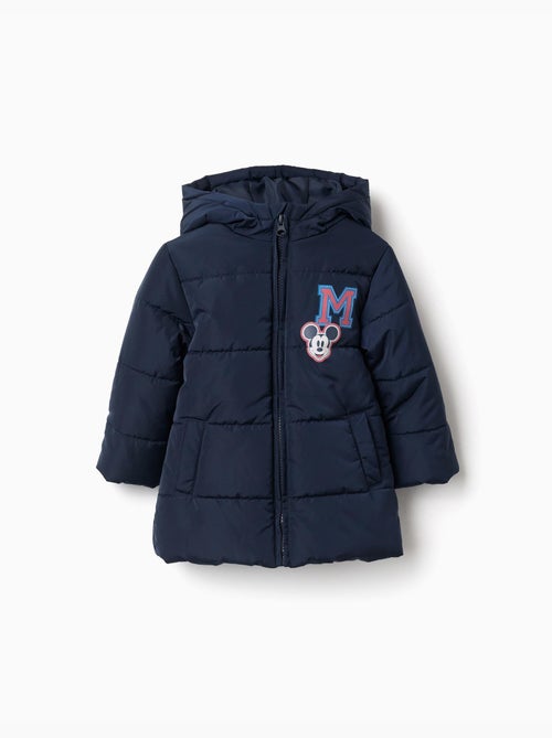 Gewatteerde jas met capuchon met mickey - Kiabi Gewatteerde jas met capuchon met mickey - Kiabi
