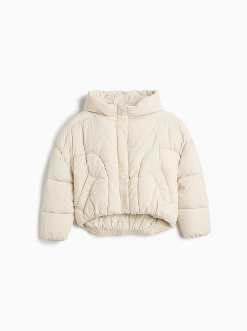 Gewatteerde jas met capuchon, mo fashion - Kiabi