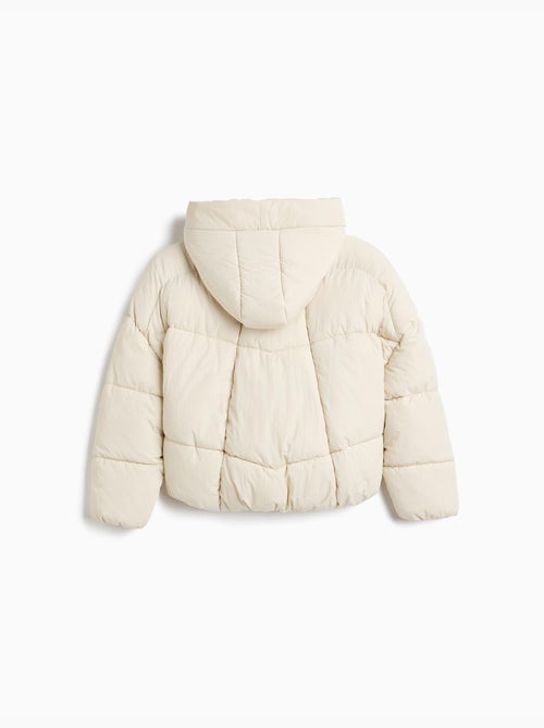 Gewatteerde jas met capuchon, mo fashion - Kiabi