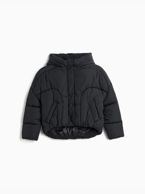 Gewatteerde jas met capuchon, mo fashion - Kiabi