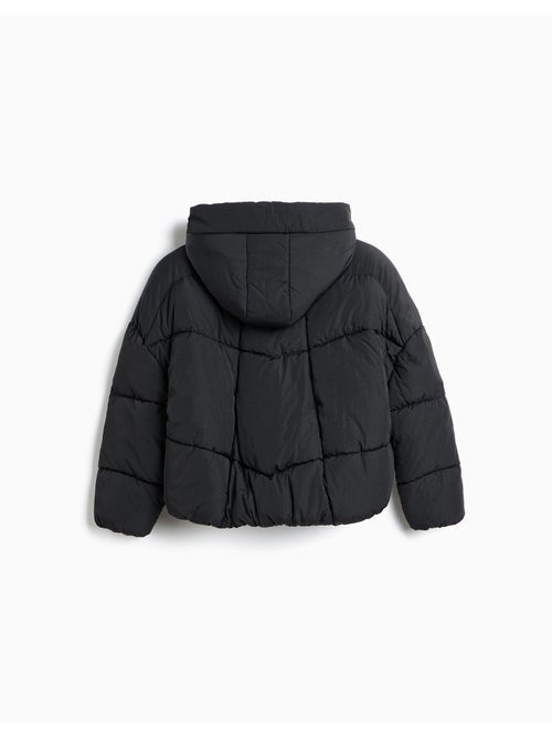 Gewatteerde jas met capuchon, mo fashion - Kiabi