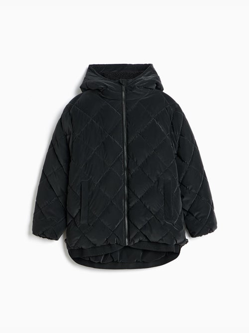 Gewatteerde jas met capuchon, mo fashion - Kiabi