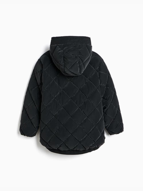 Gewatteerde jas met capuchon, mo fashion - Kiabi