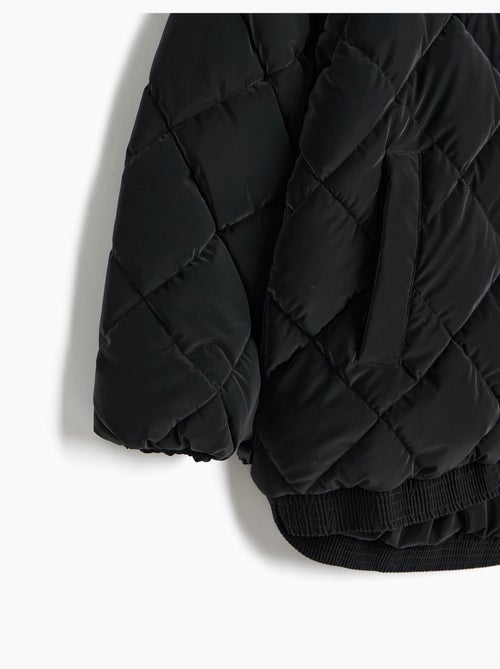 Gewatteerde jas met capuchon, mo fashion - Kiabi