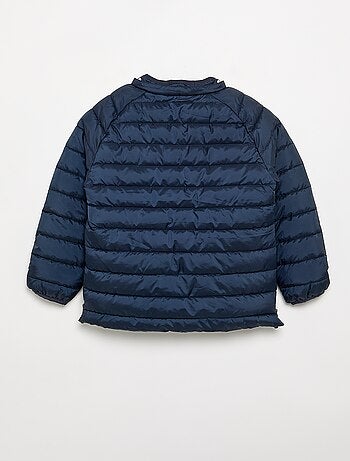 Gewatteerde jas met sherpavoering - easy-on collectie