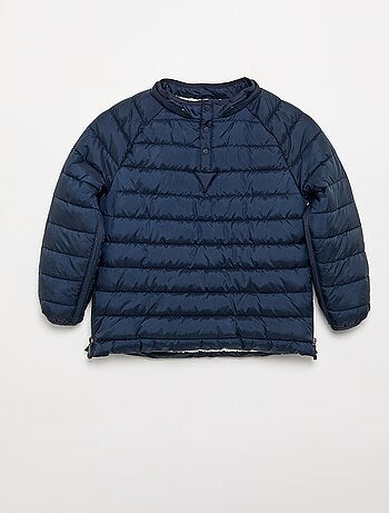 Gewatteerde jas met sherpavoering - easy-on collectie