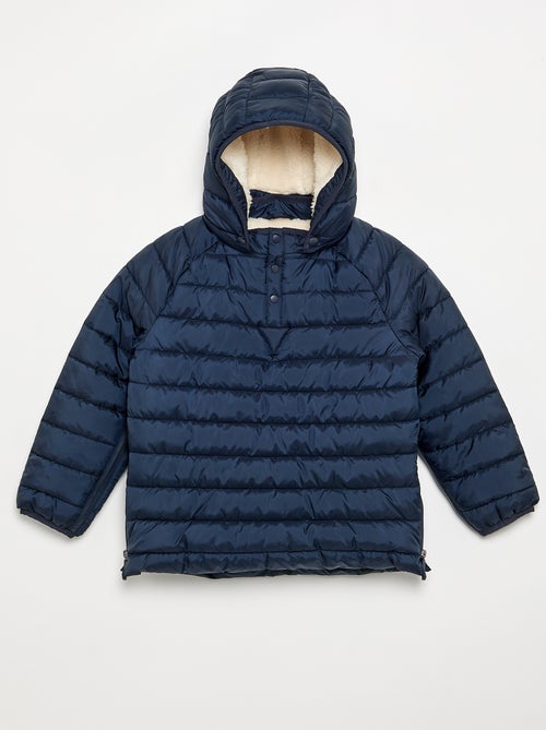 Gewatteerde jas met sherpavoering - easy-on collectie - Kiabi Gewatteerde jas met sherpavoering - easy-on collectie - Kiabi