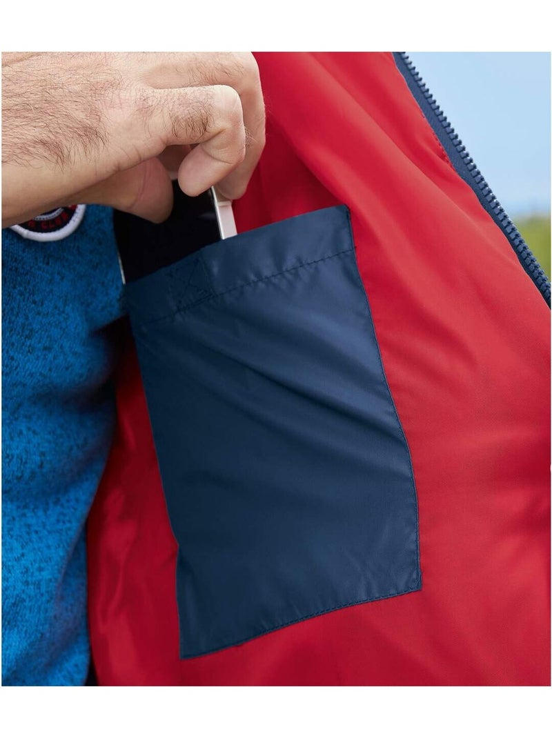 Gewatteerde jas Wild Territory - ATLAS FOR MEN Marineblauw - Kiabi
