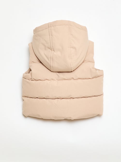 Gewatteerde mouwloze bodywarmer - Kiabi