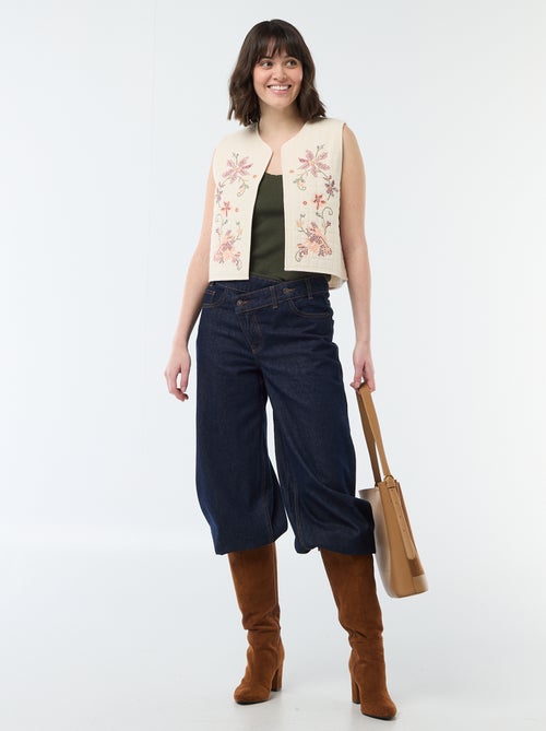 Gewatteerde mouwloze bodywarmer - Kiabi