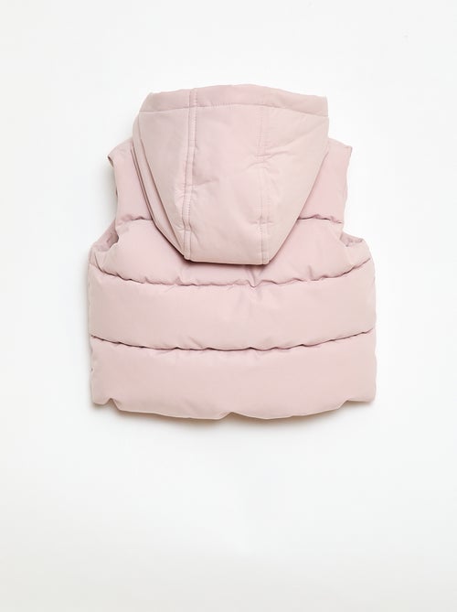 Gewatteerde mouwloze bodywarmer - Kiabi