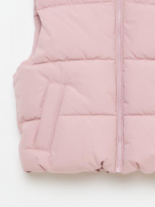 Gewatteerde mouwloze bodywarmer - Kiabi