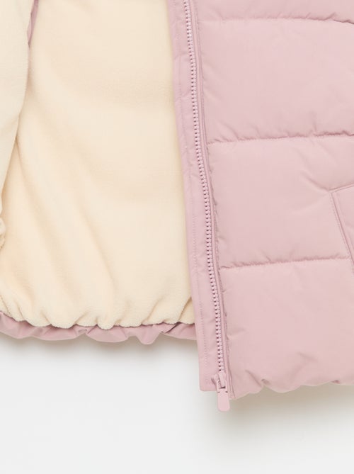 Gewatteerde mouwloze bodywarmer - Kiabi