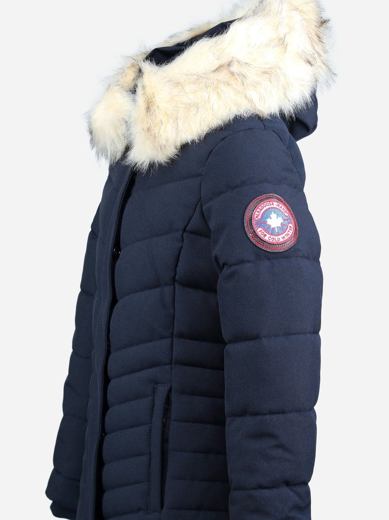 Gewatteerde parka - Paragoose Donkerblauw - Kiabi