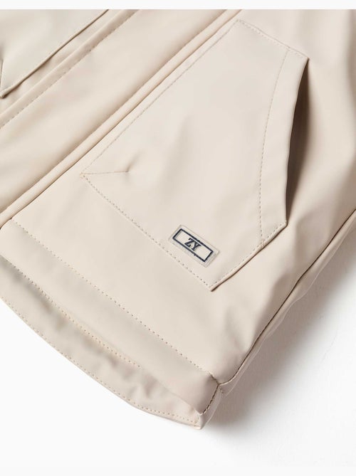 Gewatteerde parka met capuchon en voorzakken - Kiabi