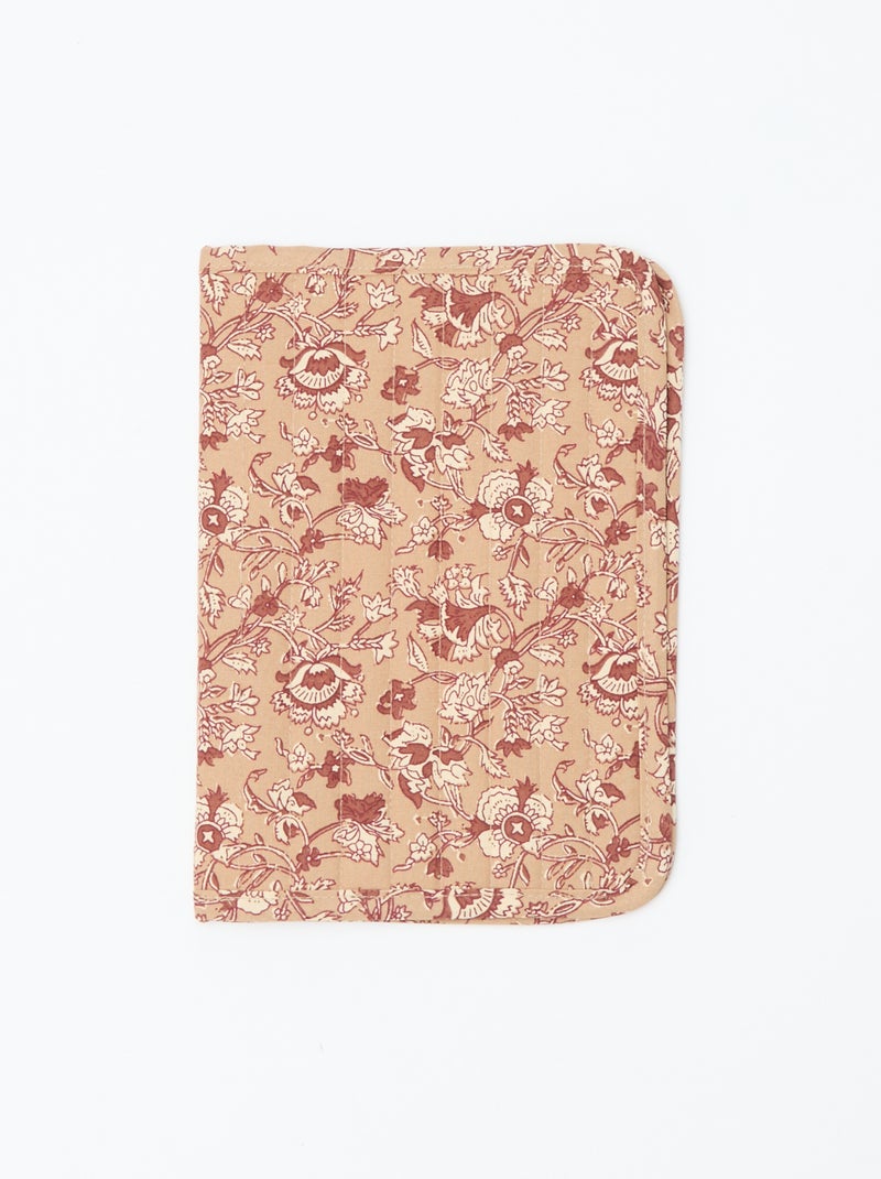 Gewatteerde schriftenbeschermer - Kiabi Home Geel - Kiabi