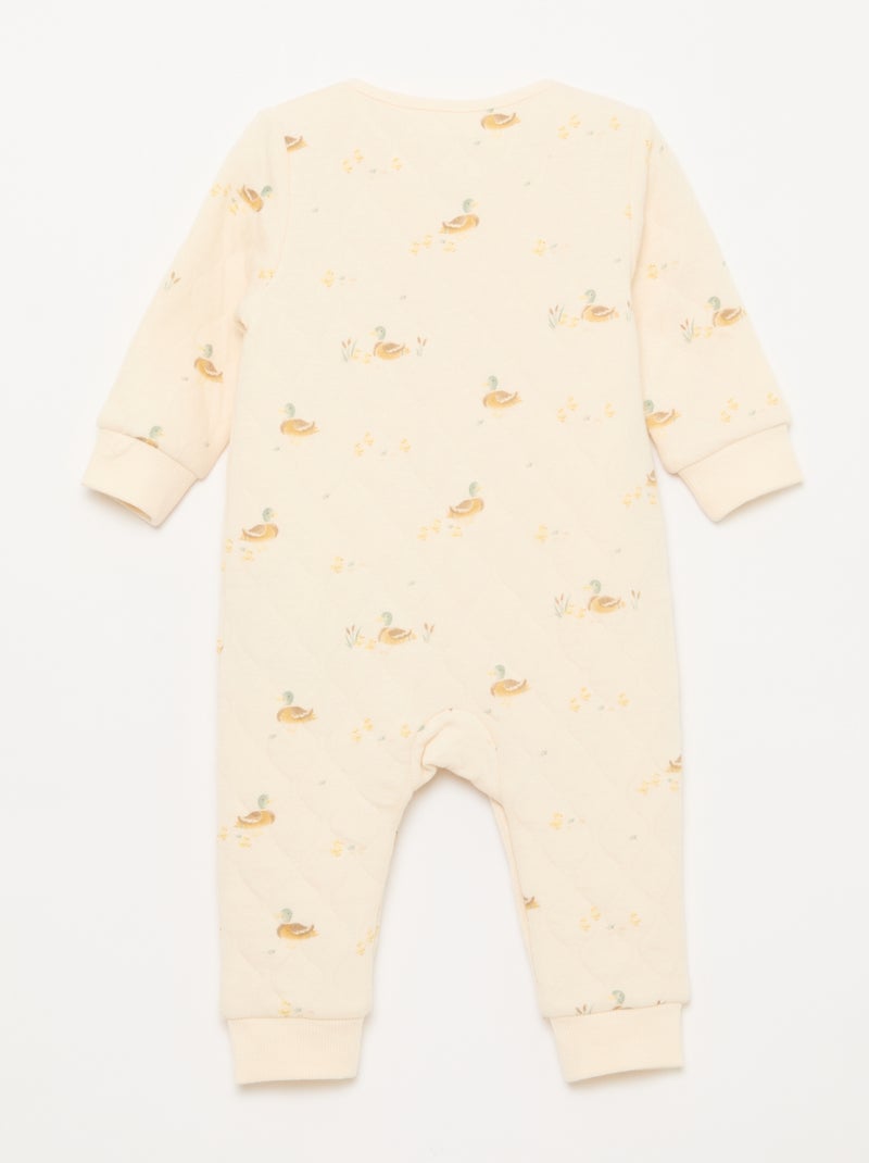 Gewatteerde slaapzak zonder voetjes Wit - Kiabi