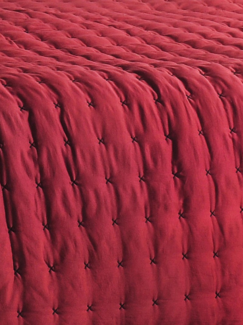 Gewatteerde sprei Rood - Kiabi