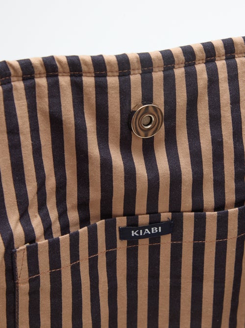 Gewatteerde tas met Indiase print - Kiabi Home - Kiabi