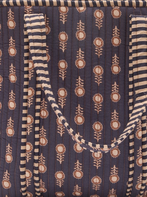 Gewatteerde tas met Indiase print - Kiabi Home - Kiabi