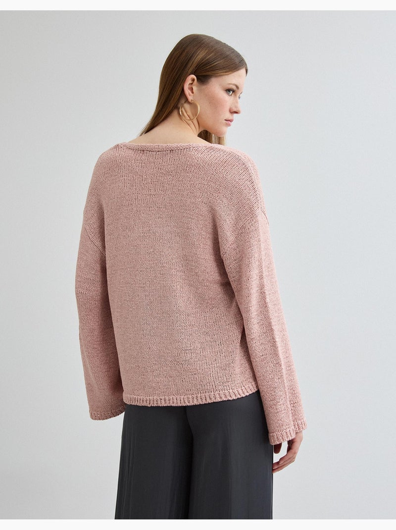 Geweven jersey, MO Fashion Roze - Kiabi