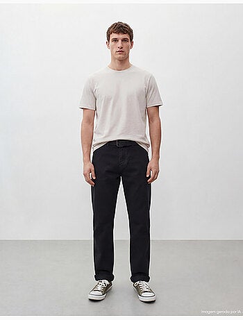 Gewone fit keperbroek, MO Fashion