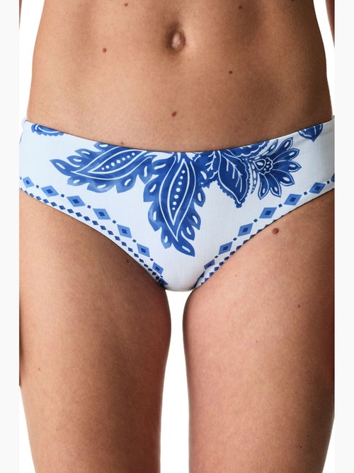 Giana bikinibroekje met bloemenprint en middelhoge taille penti - Kiabi Giana bikinibroekje met bloemenprint en middelhoge taille penti - Kiabi