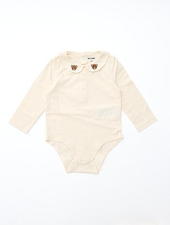 GIFTBOX salopette longue en tricot + body + lange double gaze + chaussettes