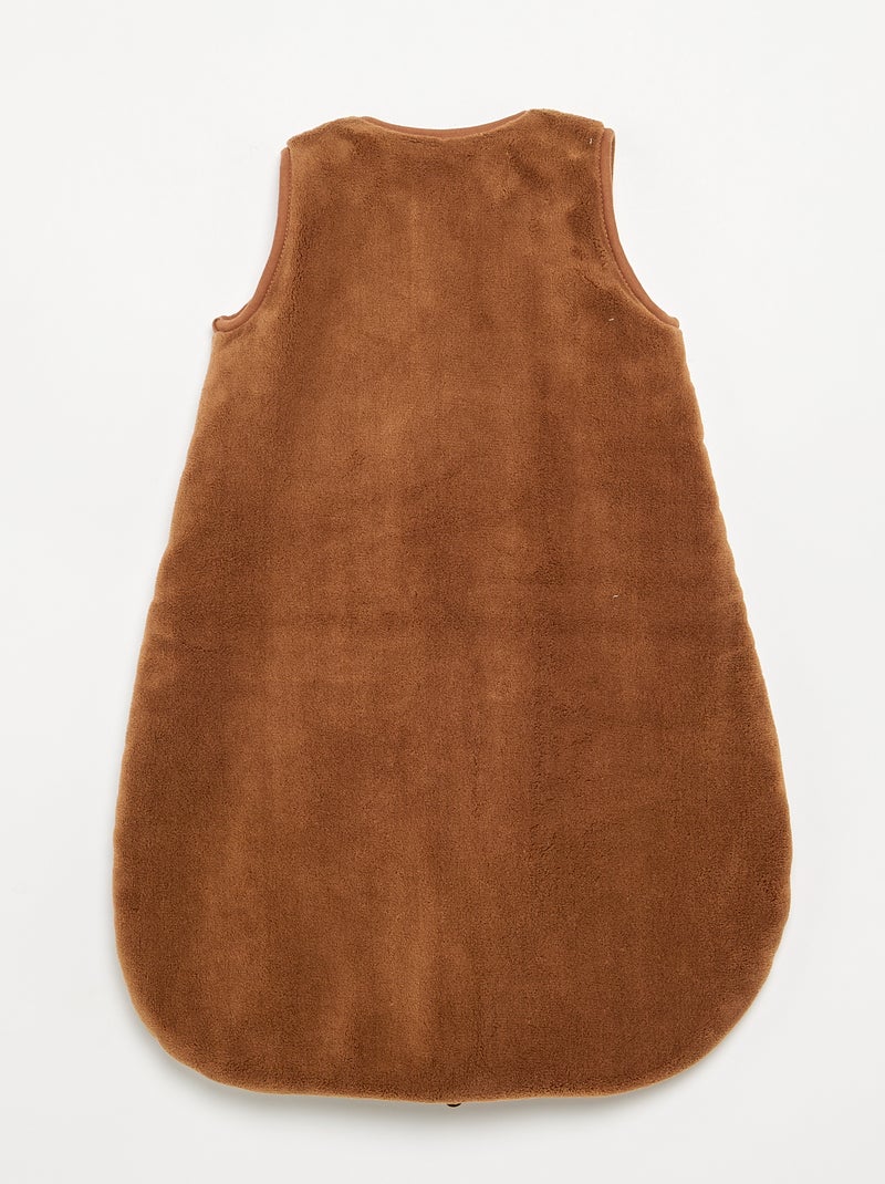 Gigoteuse avec manches amovibles Marron - Kiabi