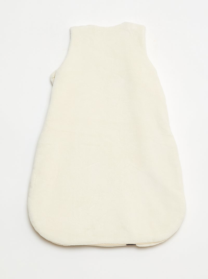 Gigoteuse chaude avec manches amovibles par pressions TOG 3 Blanc - Kiabi