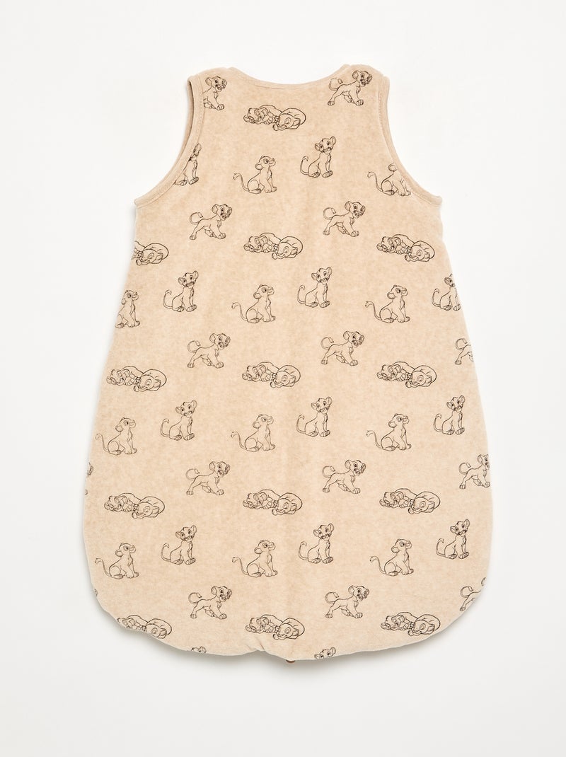Gigoteuse chaude en velours 'Simba' Beige - Kiabi