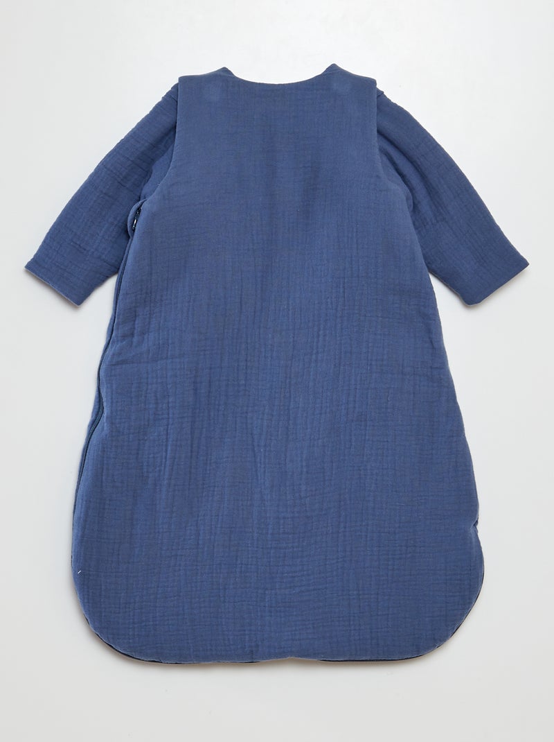 Gigoteuse chaude TOG 2 manches amovibles BLEU - Kiabi