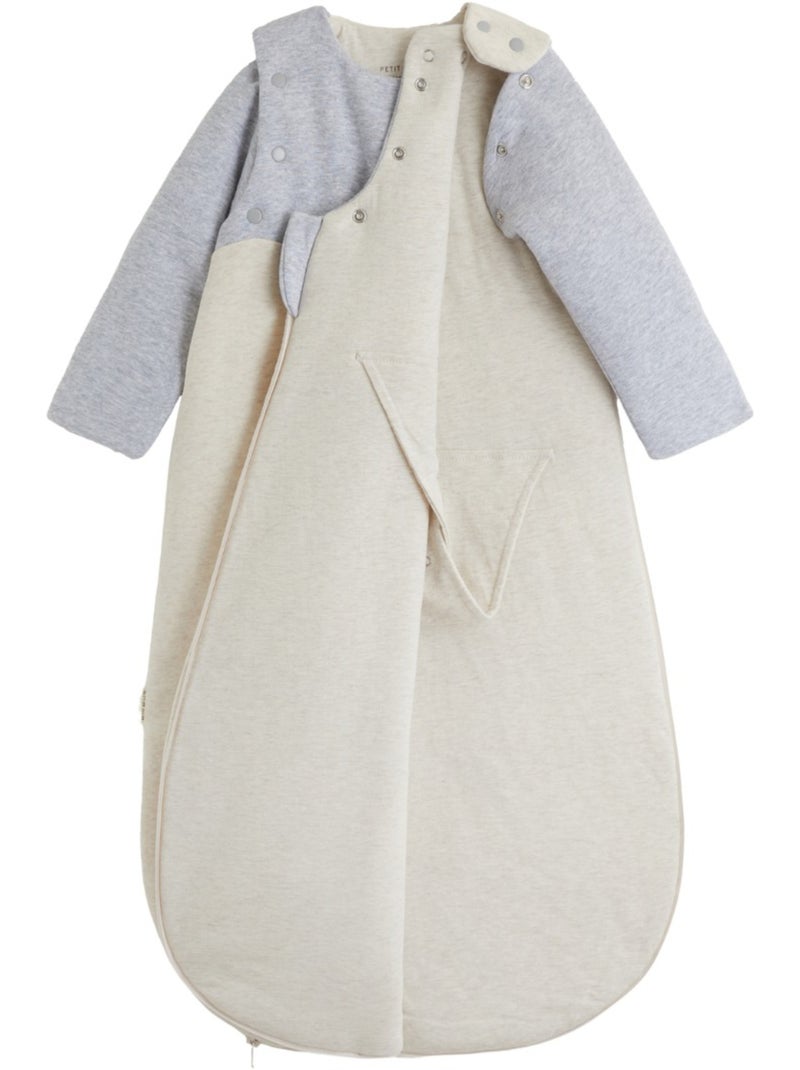 Gigoteuse d'hiver avec manches amovibles pistache Beige - Kiabi