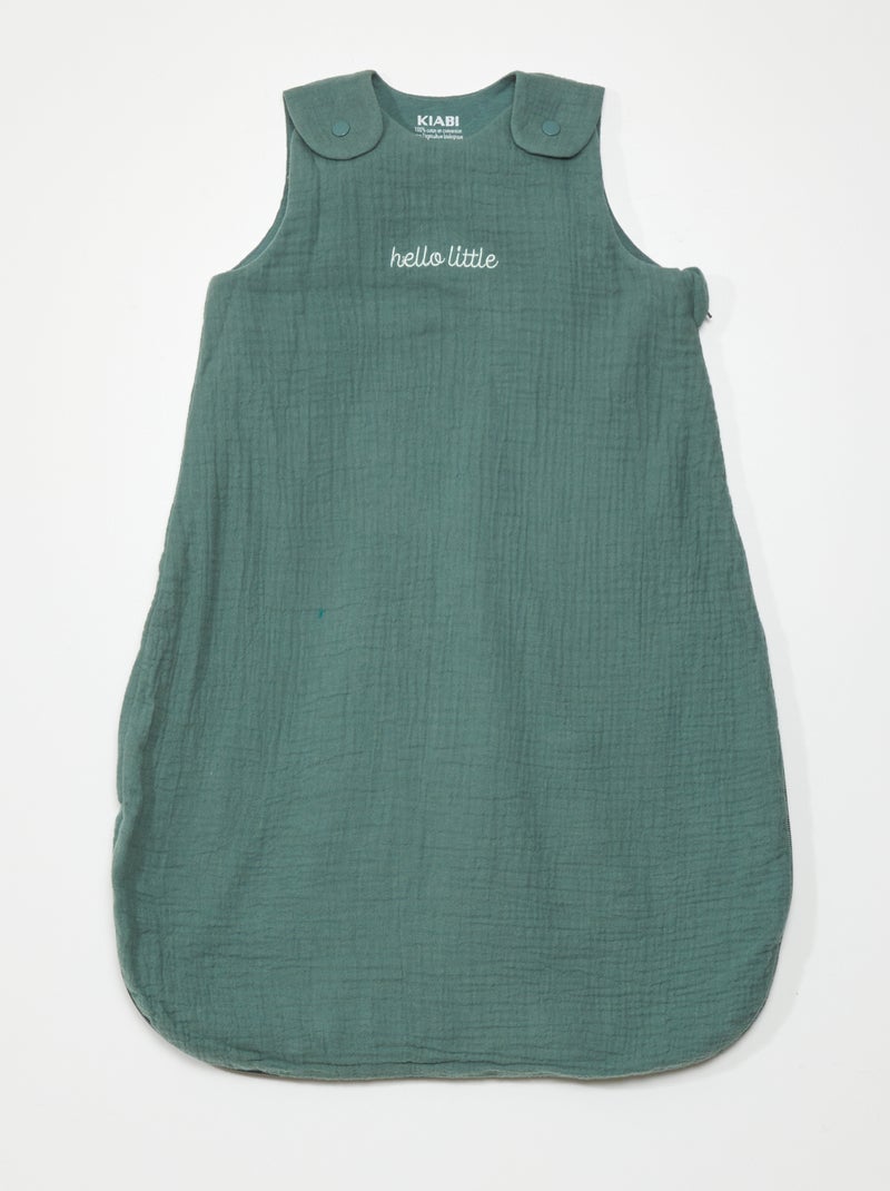 Gigoteuse douillette légère - TOG 1 Vert - Kiabi