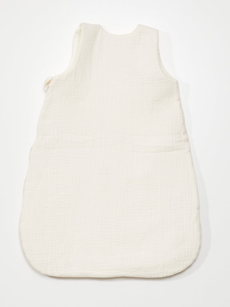 Gigoteuse en gaze de coton - TOG 2.5 Beige - Kiabi