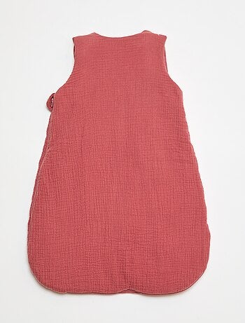 Gigoteuse en gaze de coton manches amovibles TOG 2,5