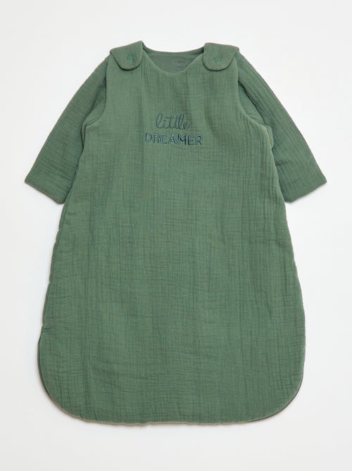 Gigoteuse en gaze de coton manches amovibles TOG 2,5 - Kiabi