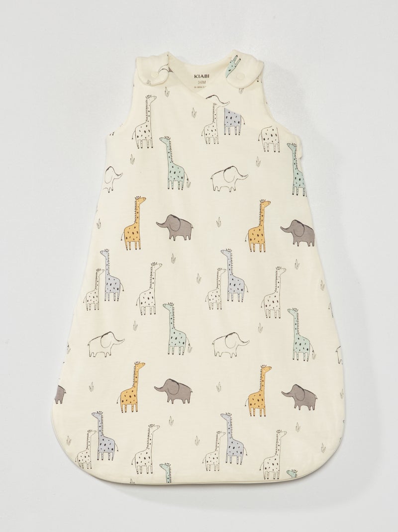 Gigoteuse en jersey - TOG 2 Blanc 'girafe' - Kiabi