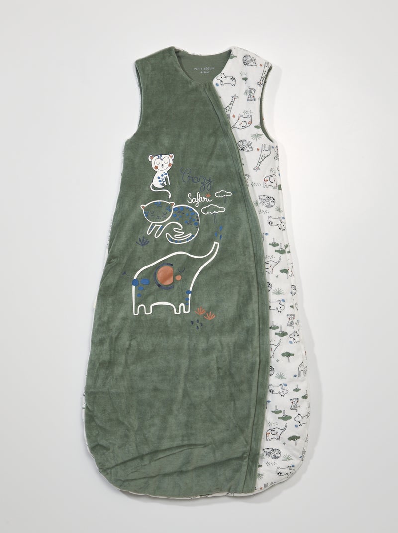 Gigoteuse en polaire TOG 3 vert - Kiabi