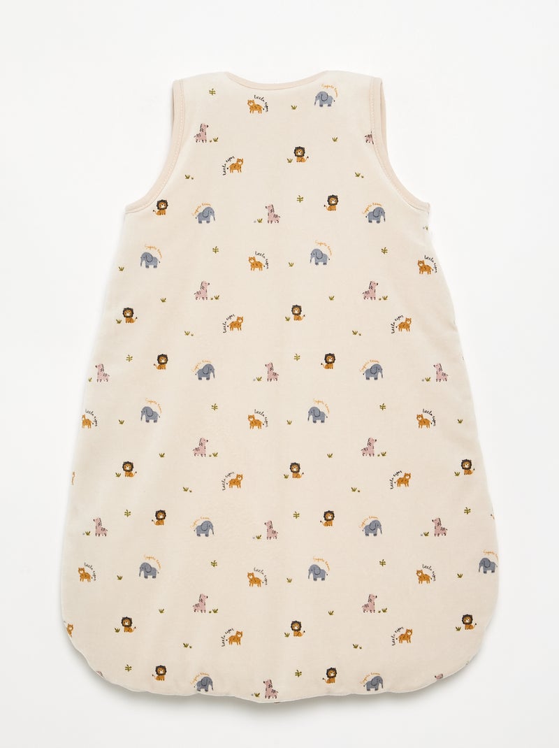 Gigoteuse en velours Beige - Kiabi