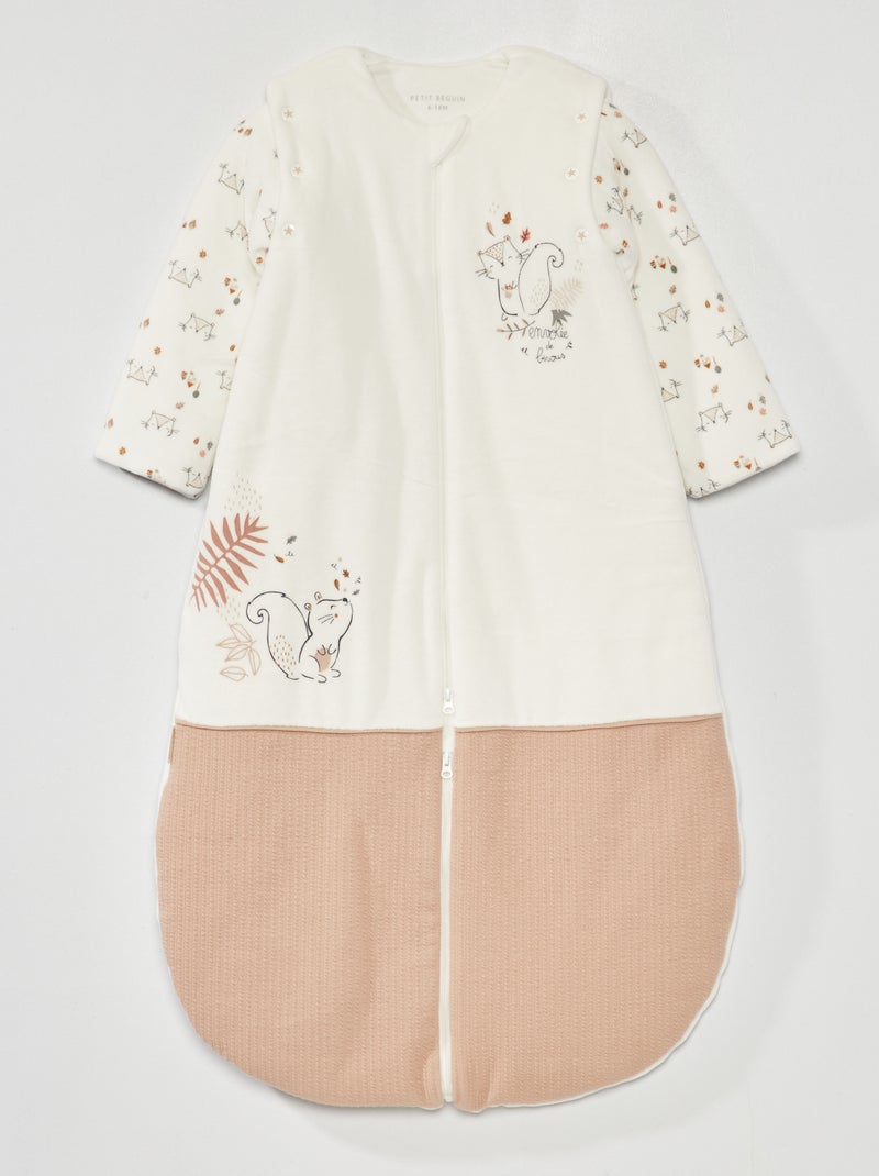 Gigoteuse en velours 'Petit Beguin' - TOG 3 Blanc - Kiabi
